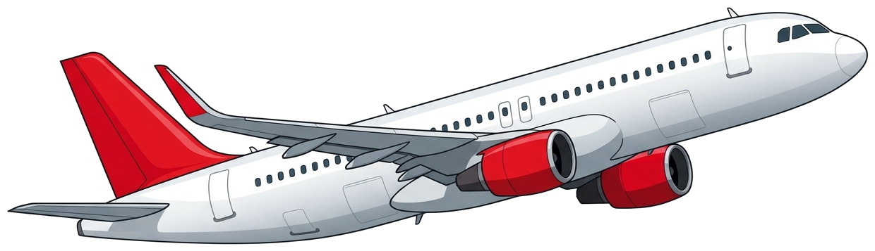 Commercial Passenger Jet Airliner